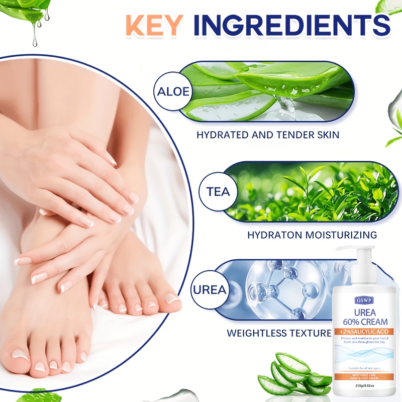 كريم GSWP المرطب لليدين والقدم - مراجعة Urea Foot Cream وسعره