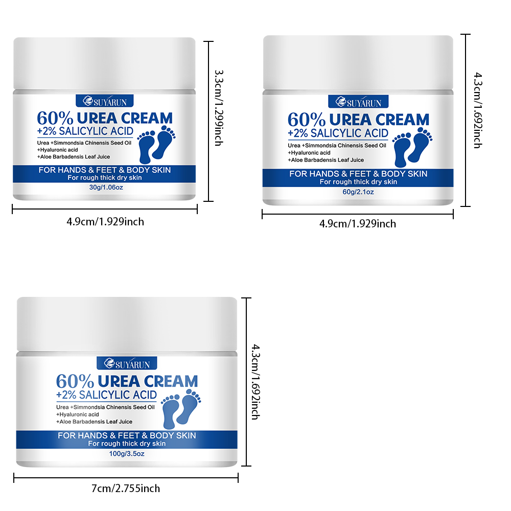 سويارون 60% يوريا + 2% حمض الس - مراجعة Urea Foot Cream وسعره